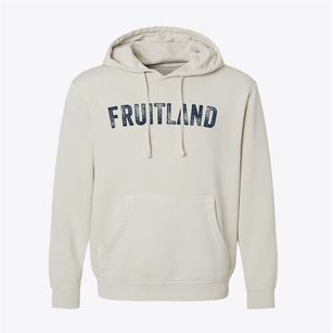 Fruitland North Carolina Timeless Retro Pigment-Dyed Hoodie