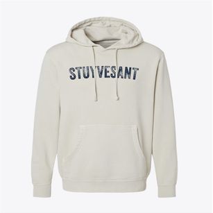 Stuyvesant New York Timeless Retro Pigment-Dyed Hoodie