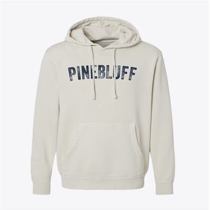 Pinebluff North Carolina Timeless Retro Pigment-Dyed Hoodie