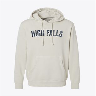 High Falls New York Timeless Retro Pigment-Dyed Hoodie
