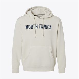 North Tunica Mississippi Timeless Retro Pigment-Dyed Hoodie