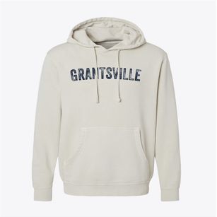 Grantsville Maryland Timeless Retro Pigment-Dyed Hoodie