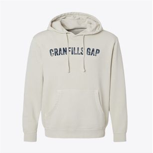 Cranfills Gap Texas Timeless Retro Pigment-Dyed Hoodie