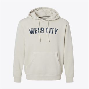 Webb City Missouri Timeless Retro Pigment-Dyed Hoodie