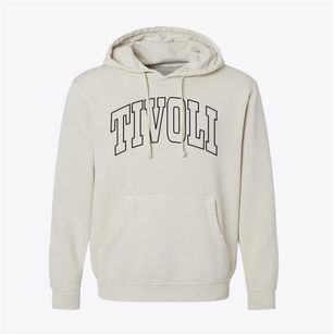 Tivoli New York Trendy Block Pigment-Dyed Hoodie