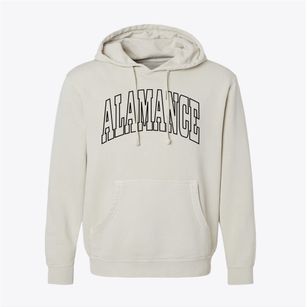 Alamance North Carolina Trendy Block Pigment-Dyed Hoodie