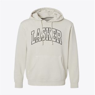 Lasker North Carolina Trendy Block Pigment-Dyed Hoodie