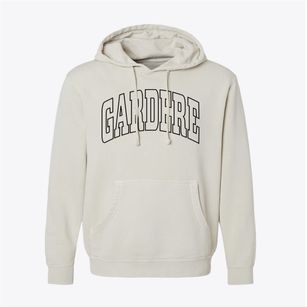 Gardere Louisiana Trendy Block Pigment-Dyed Hoodie