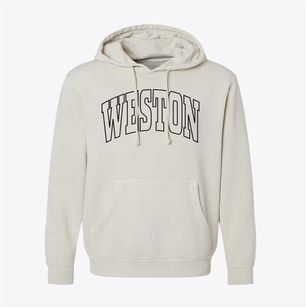 Weston Florida Trendy Block Pigment-Dyed Hoodie