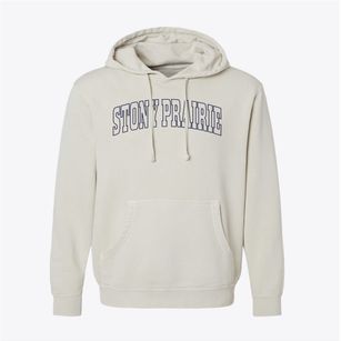 Stony Prairie Ohio Trendy Block Pigment-Dyed Hoodie