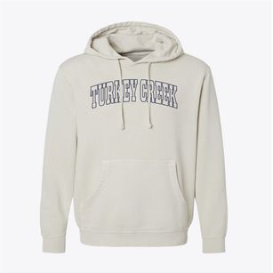 Turkey Creek Louisiana Trendy Block Pigment-Dyed Hoodie