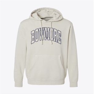 Bowmore North Carolina Trendy Block Pigment-Dyed Hoodie
