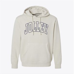 Jolley Iowa Trendy Block Pigment-Dyed Hoodie