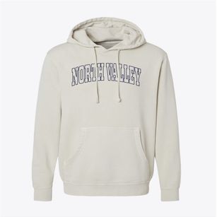 North Valley New Mexico Trendy Block Pigment-Dyed Hoodie