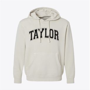 Taylor Michigan Varsity Pigment-Dyed Hoodie