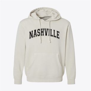 Nashville Georgia Varsity Pigment-Dyed Hoodie