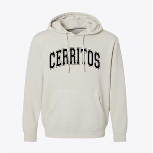 Cerritos California Varsity Pigment-Dyed Hoodie