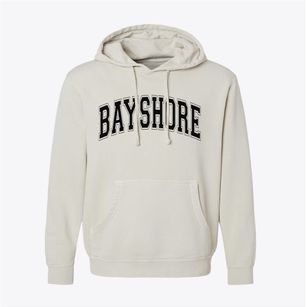 Bayshore North Carolina Varsity Pigment-Dyed Hoodie