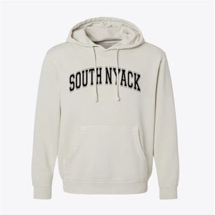 South Nyack New York Varsity Pigment-Dyed Hoodie