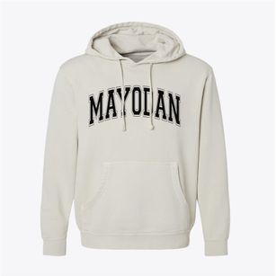 Mayodan North Carolina Varsity Pigment-Dyed Hoodie