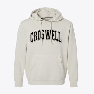 Croswell Michigan Varsity Pigment-Dyed Hoodie