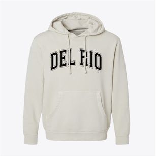 Del Rio Texas Varsity Pigment-Dyed Hoodie