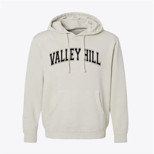 Valley Hill North Carolina Varsity Pigment-Dyed Hoodie