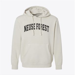Neuse Forest North Carolina Varsity Pigment-Dyed Hoodie