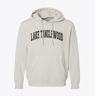 Lake Tanglewood Texas Varsity Pigment-Dyed Hoodie