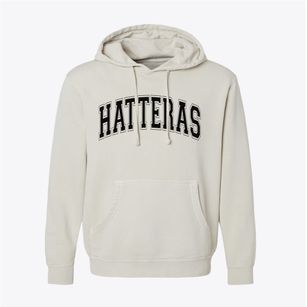 Hatteras North Carolina Varsity Pigment-Dyed Hoodie