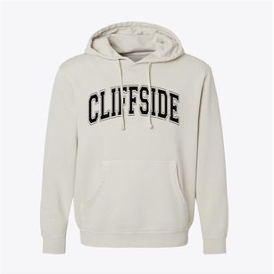 Cliffside North Carolina Varsity Pigment-Dyed Hoodie