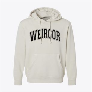 Weirgor Wisconsin Varsity Pigment-Dyed Hoodie