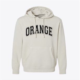 Orange Connecticut Varsity Pigment-Dyed Hoodie