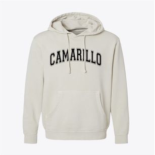 Camarillo California Varsity Pigment-Dyed Hoodie