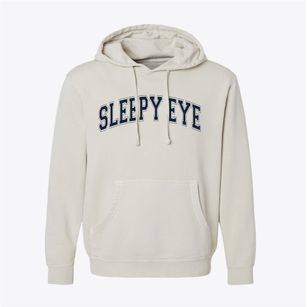 Sleepy Eye Minnesota Varsity Pigment-Dyed Hoodie
