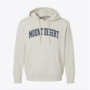 Mount Desert Maine Varsity Pigment-Dyed Hoodie