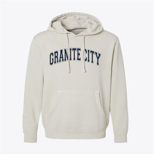 Granite City Illinois Varsity Pigment-Dyed Hoodie