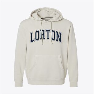 Lorton Virginia Varsity Pigment-Dyed Hoodie