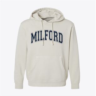 Milford California Varsity Pigment-Dyed Hoodie