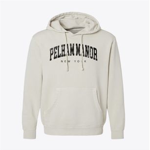 Pelham Manor New York Urban Vibe Pigment-Dyed Hoodie