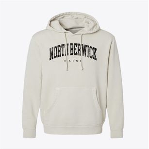North Berwick Maine Urban Vibe Pigment-Dyed Hoodie