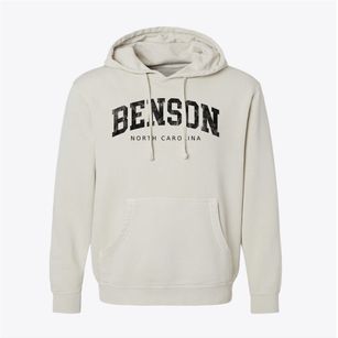 Benson North Carolina Urban Vibe Pigment-Dyed Hoodie