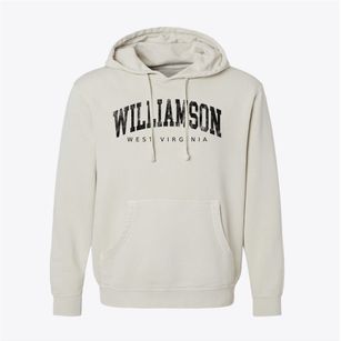 Williamson West Virginia Urban Vibe Pigment-Dyed Hoodie
