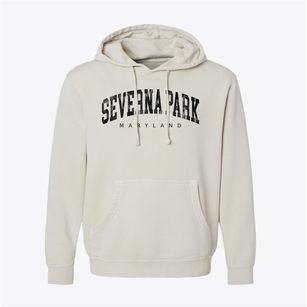 Severna Park Maryland Urban Vibe Pigment-Dyed Hoodie