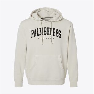 Palm Shores Florida Urban Vibe Pigment-Dyed Hoodie
