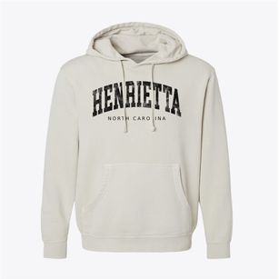 Henrietta North Carolina Urban Vibe Pigment-Dyed Hoodie