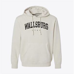 Wallsburg Utah Urban Vibe Pigment-Dyed Hoodie
