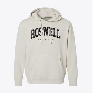 Roswell Georgia Urban Vibe Pigment-Dyed Hoodie