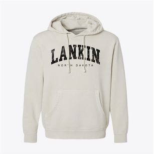 Lankin North Dakota Urban Vibe Pigment-Dyed Hoodie