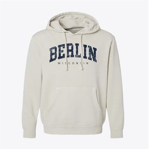Berlin Wisconsin Urban Vibe Pigment-Dyed Hoodie